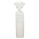 Ruched self tie halter ruffle maxi skirt set