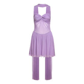 Ruched sweetheart neck mesh tube mini dress