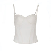 Sweetheart neck solid cami top