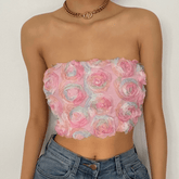 Appliques Tube Top