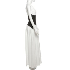 Halter v neck backless ruched maxi dress
