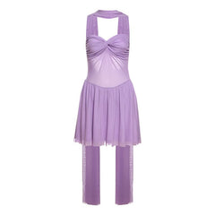 Ruched sweetheart neck mesh tube mini dress
