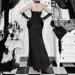 Halter hollow out ruched solid cut out maxi dress