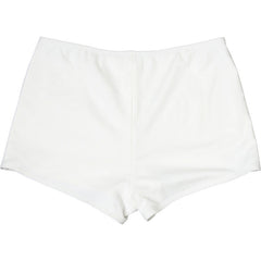 Solid low rise short pant