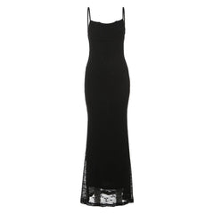 Ruched self tie lace hem backless cami mini dress