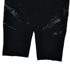 Short sleeve crewneck hollow out romper