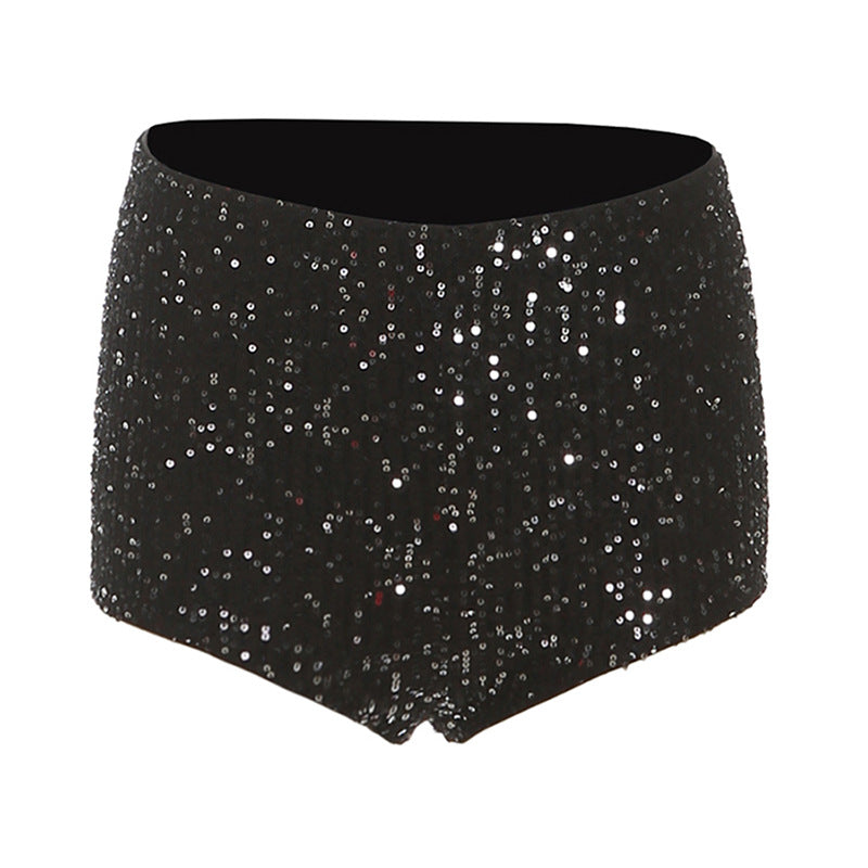 Glitter low rise short pant