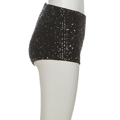 Glitter low rise short pant