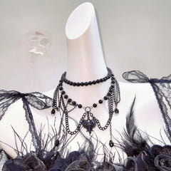 Flower applique feather velvet self tie mini dress