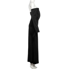Off shoulder long sleeve velvet ruched maxi dress