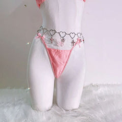 Butterfly applique bowknot short pant set