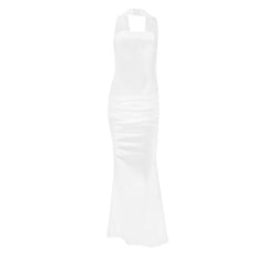 Ruched corset maxi skirt set