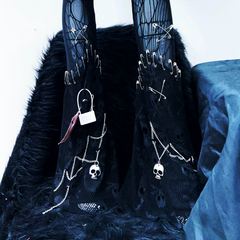 Zip-up o ring long sleeve rivet applique top