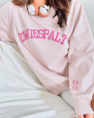 "Zwiespalt" Rundhals-Sweatshirt â€?Hör auf dein Herz.
