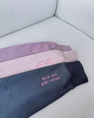 "ANXIOUS" Rundhals-Sweatshirt - Auch das geht vorbei.