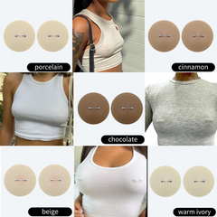 Faux Pierced Nipple Cover (1 pair)