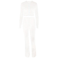 Hoodie zip-up drawstring long sleeve velvet pant set