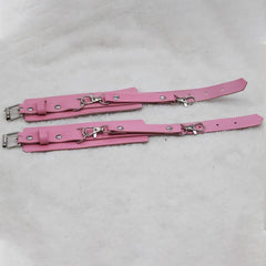 PU leather adjustable buckle bracelet
