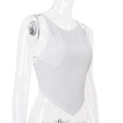 Chiffon see through 2 piece cami top
