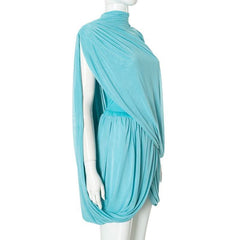 Ruched shrug tube mini skirt set-final-sale