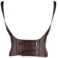 Cami PU leather buckle adjustable corset