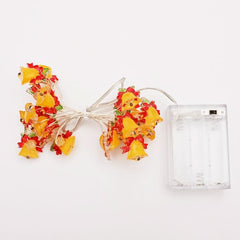 Bowknot bell decor string of lights