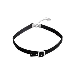Buckle heart chain choker necklace